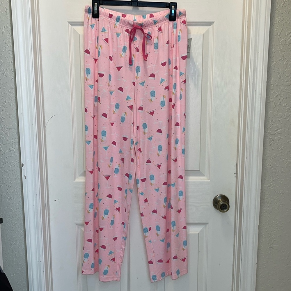 Pink Sleep pants medium